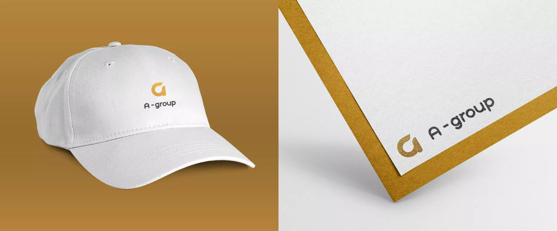 Разработка логотипа для компании «А-ГРУПП» в Старой Купавне