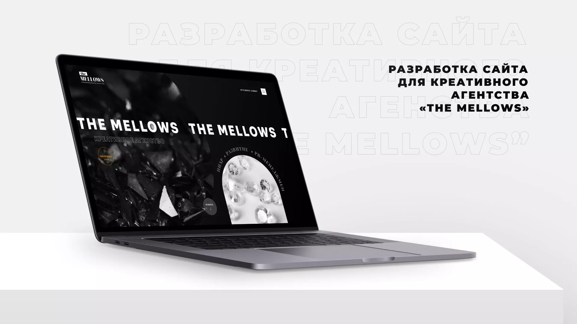 Разработка сайта креативного агентства «The Mellows» в Старой Купавне