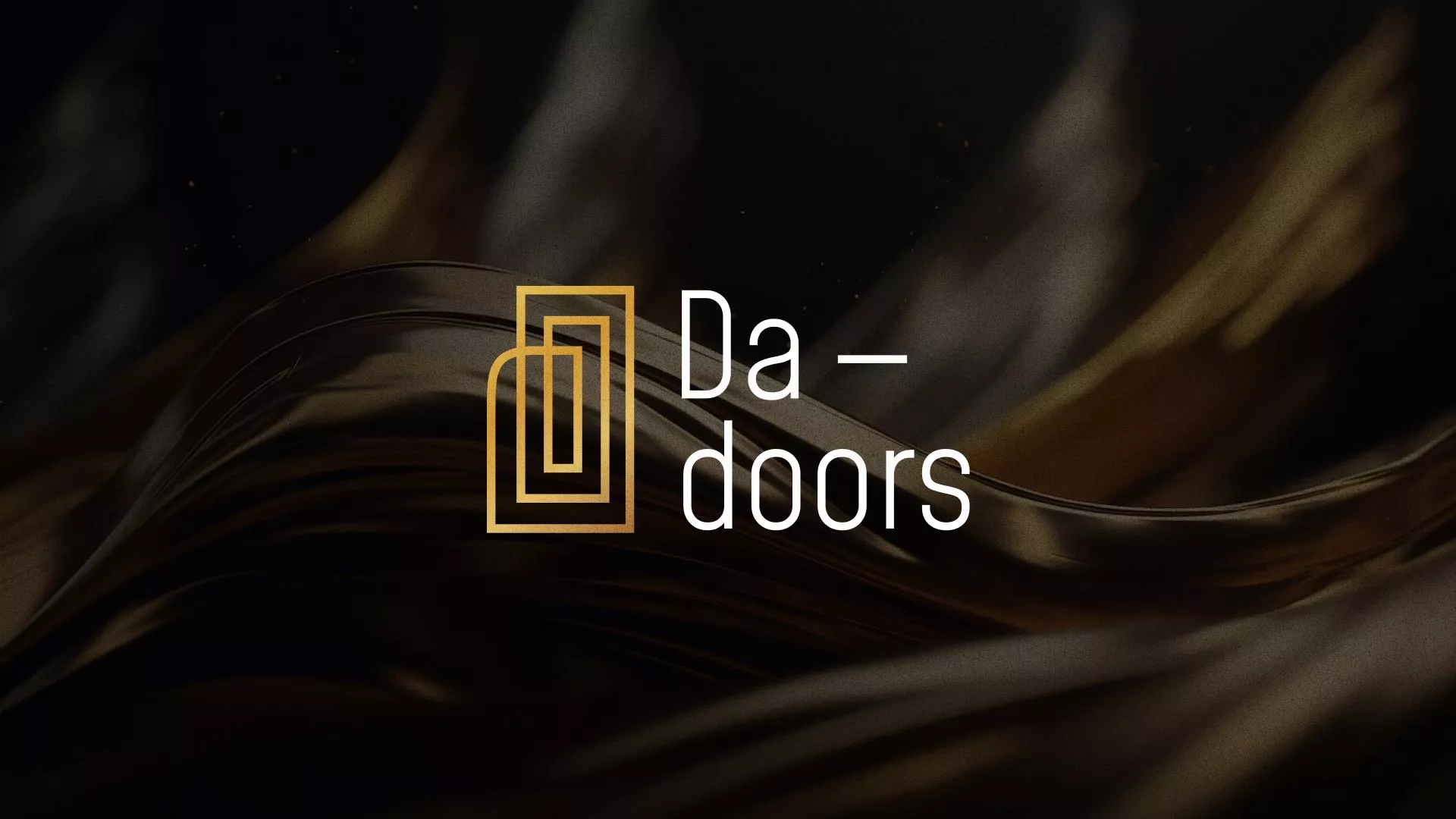 Разработка логотипа для компании «DA-DOORS» в Старой Купавне
